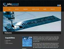 Tablet Screenshot of dallaswaterjet.com